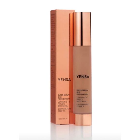 NIB Yensa Super Serum Silk Foundation in Deep Warm - Deep 2 - Picture 1 of 11